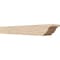 Ekena Millwork 6in. W x 4in. H x 32in. L Asheboro Woodgrain TimberThane Rafter Tail, Primed Tan RFTUR06X04X32ASHRCPR - alternate 1